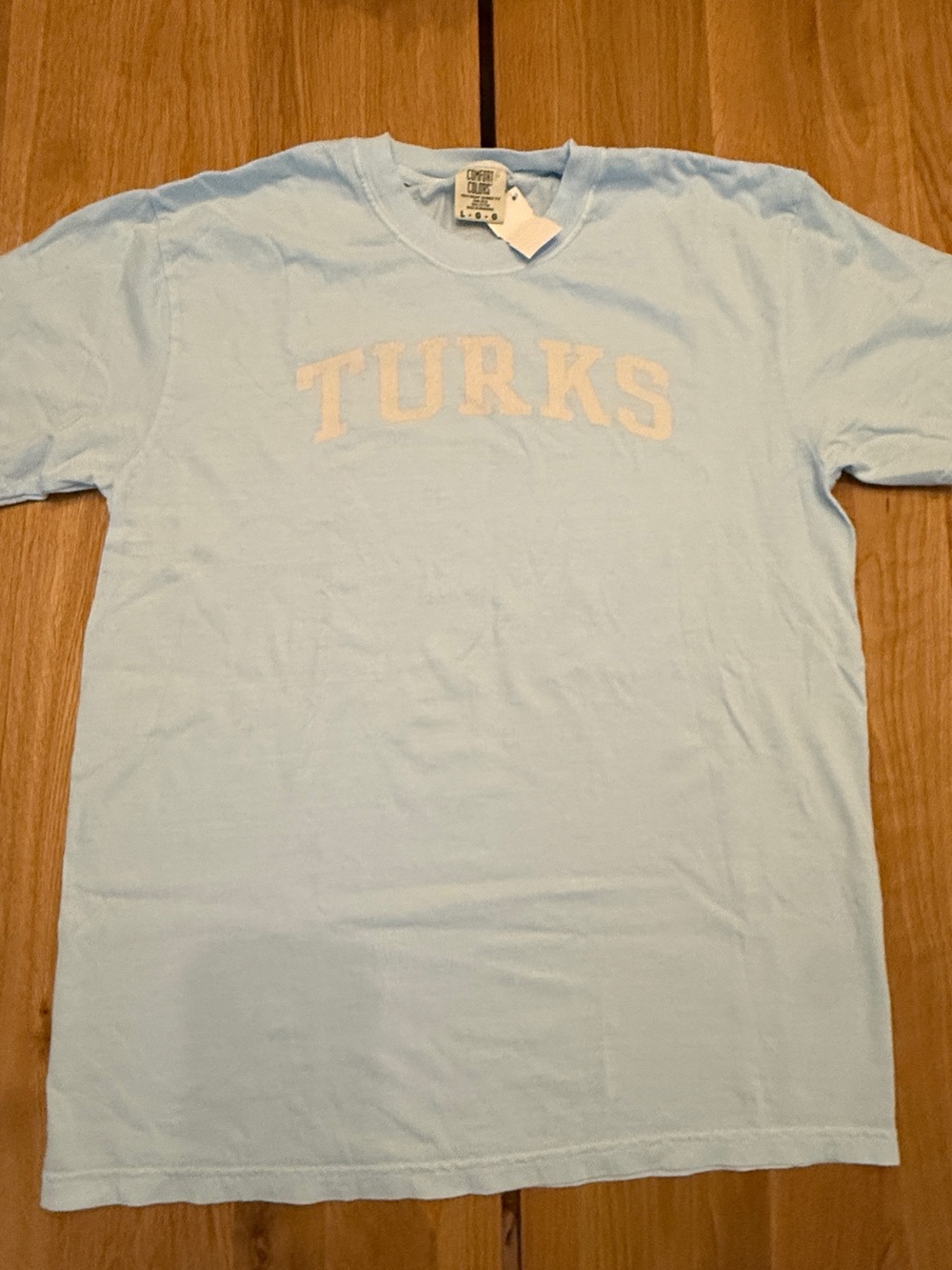 NWT baby blue Turks T-Shirt